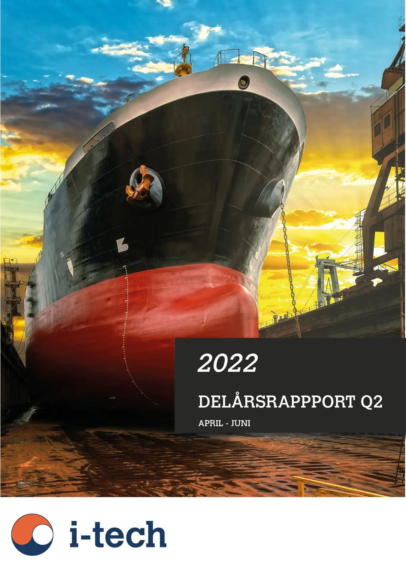 förstasidan delårsrapport Q2 2022